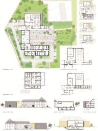 Wettbewerb Musikbildungszentrum S�dwestfalen, Wettbewerbsentwurf Blatt 2