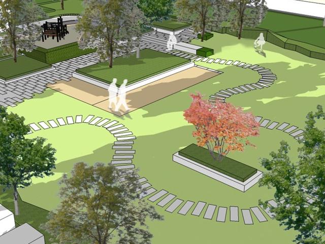ZVK Spielplatz K�ln-Seebarg,  Vogelperspektive
