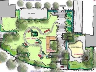 ZVK Spielplatz K�ln-Seebarg, Entwurf