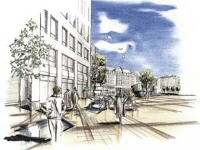 Wettbewerb Jubil�umsplatz Mettmann, Wettbewerbsperspektive 2